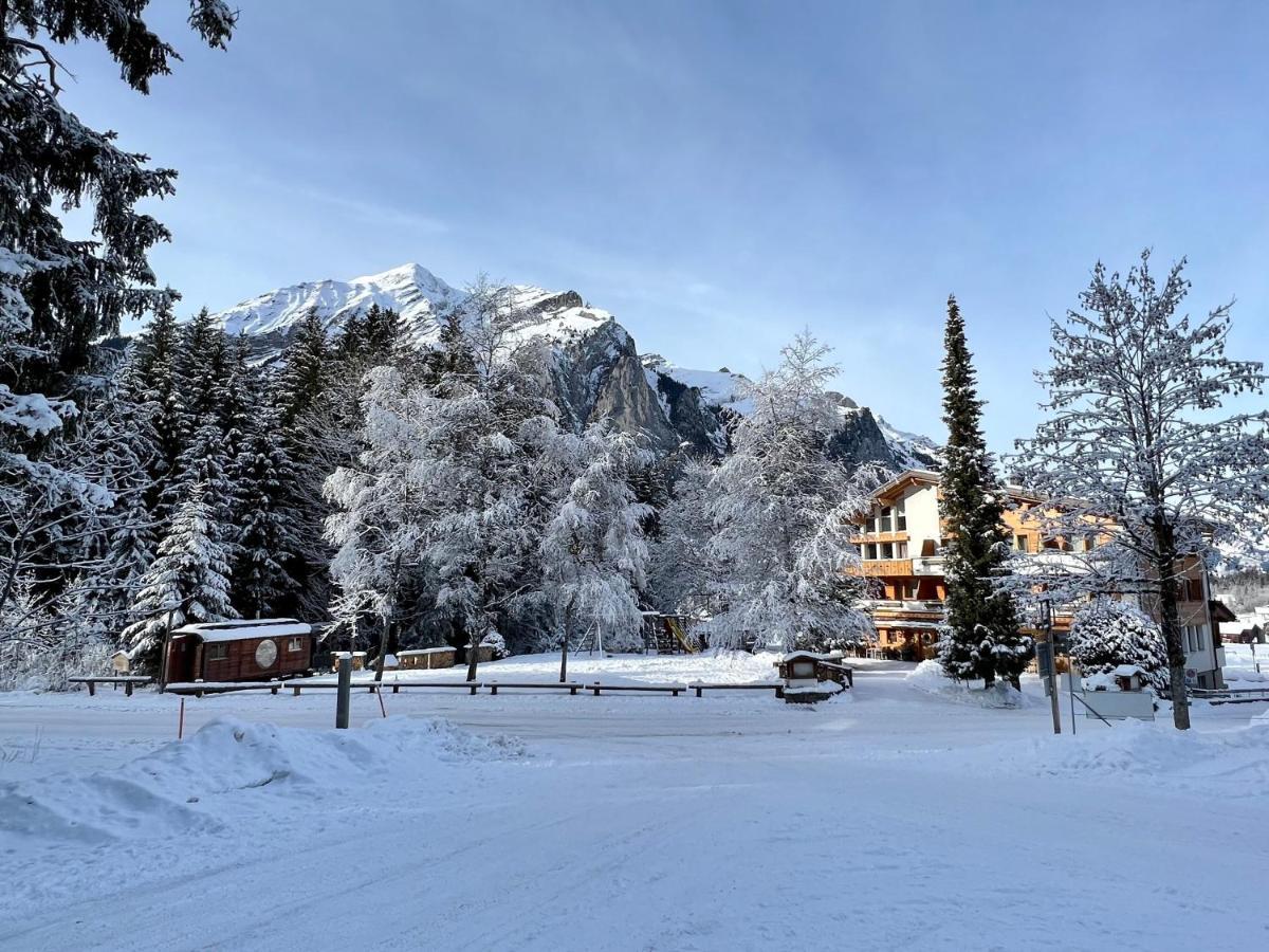 Typically Swiss Hotel Ermitage Kandersteg Exterior foto